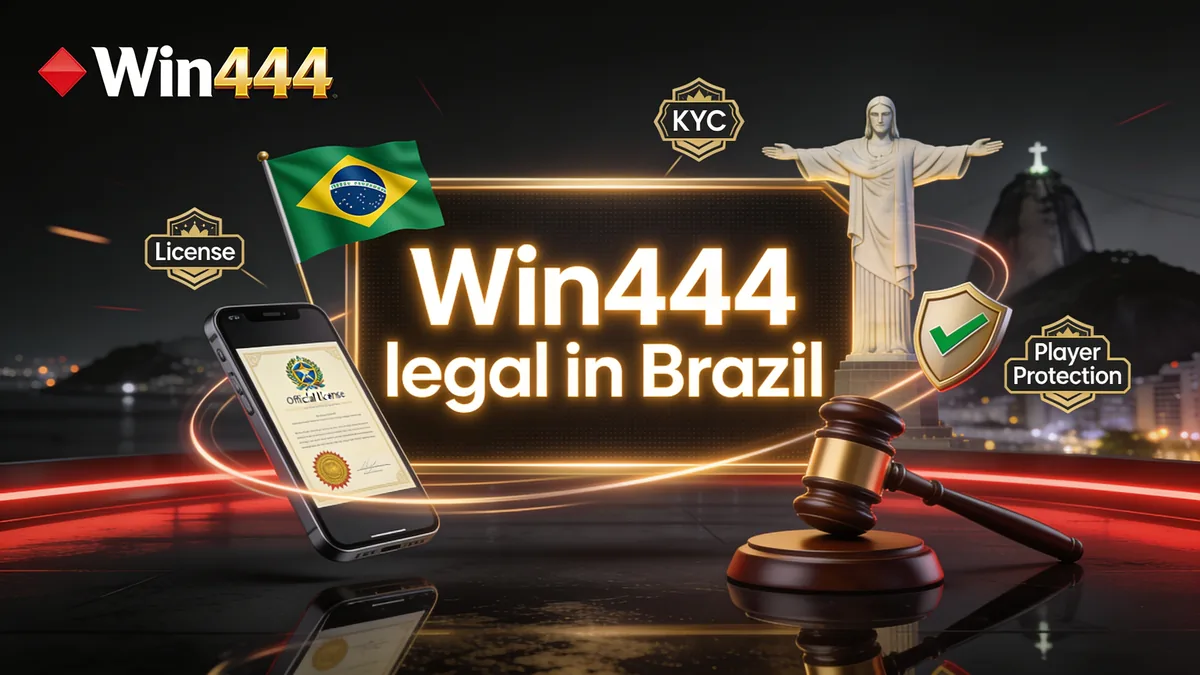 win444 in Brazil — A Win444 é Confiável? Segurança e Legalidade