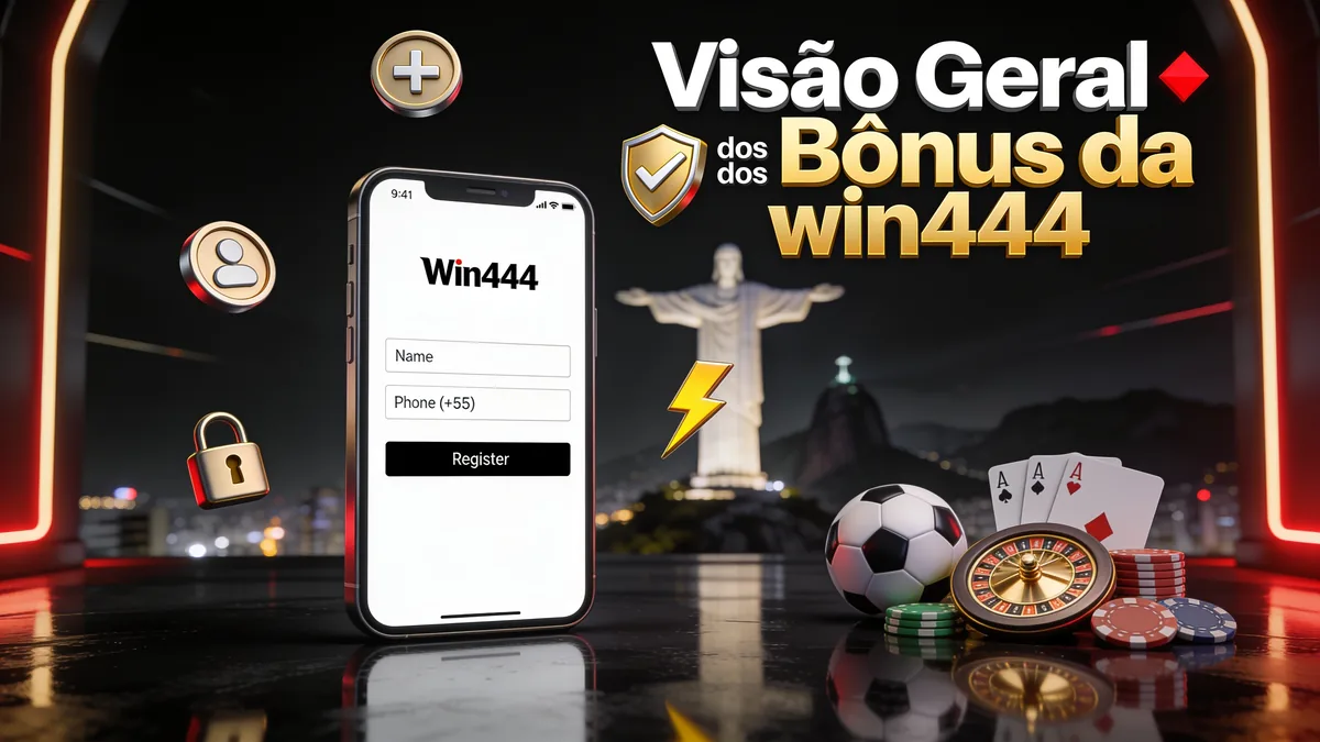 Visão Geral dos Bônus da win444 — win444 in Brazil
